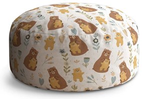 Taburet Circle urși, colorat