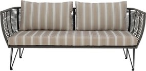 Canapea de grădină kaki Mundo – Bloomingville