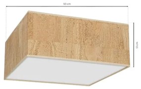 Plafonieră CORK 3xE27/60W/230V