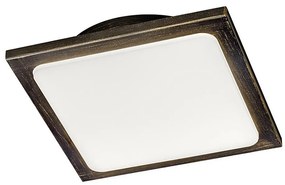 TRIO - Plafonieră dimmabilă LED DENVER 1xLED/20W/230V patină