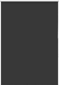 vidaXL Jaluzea cu role opace negru 110x130 cm Lățime material 105,7 cm