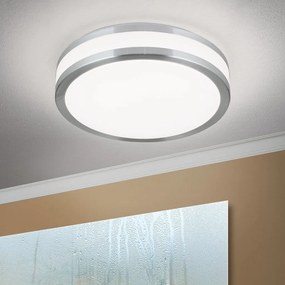 Plafoniera LED moderna NEDO D-28,5cm alb/aluminiu