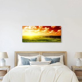 Tablou cu furtuna de vară (120x50 cm)