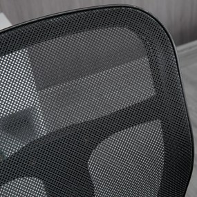 Vinsetto Fauteuil de birou scaun din plasă scaun de birou cu șezut înalt reglabil cu suport de picioare rotativ la 360 ° | Aosom Romania