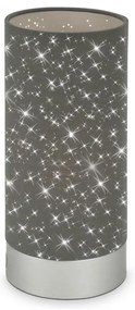 Lampă de masă STARRY SKY 1xE14/25W/230V gri Briloner 7028-014