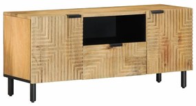vidaXL Dulap TV maro 105x33x46 cm lemn masiv de mango