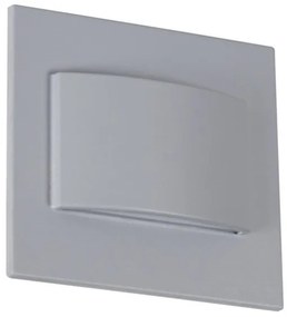 Corp de iluminat LED pentru scări ERINUS LED/1,5W/12V 4000K gri Kanlux 33331