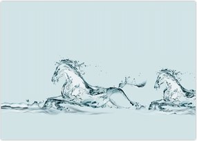 Tablou - Cai din picături de apă (70x50 cm)