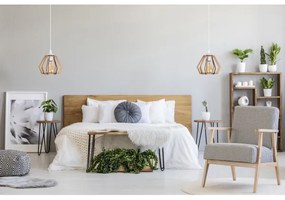 Lustră pe cablu BERGO 1xE27/60W/230V albă