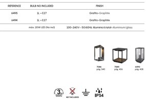 Aplica de perete iluminat exterior clasic IP54 MERIBEL