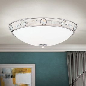 Plafoniera design modern OPALDESIGN 45cm, satin