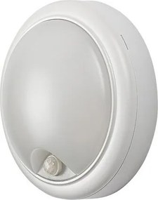 Aplica LED cu senzor iluminat exterior IP54 Hitura alb