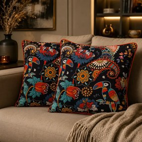 Set fata de perna  decorativa 2 buc,Homs ,seria oz,43 x 43 cm.50048