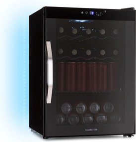 Klarstein Coachella 60 frigider Smart, Wifi, LED, 3 rafturi, Backlight, EEK E