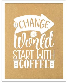 Tablouri Citate Cafea - Diverse Modele - Cadou pentru iubitorii de cafea