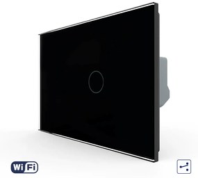 Intrerupator Simplu Cap Scara / Cruce Wi-Fi cu Touch LIVOLO, standard italian – Serie Noua