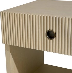 Noptiera design LUX, Furnir de stejar albit, Dimitrios