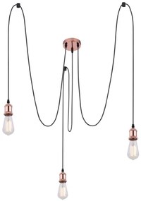 Lustră pe cablu Globo A32-3 OLIVER 3xE27/40W/230V spider