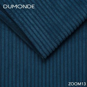 Colțar extensibil dumonde cu ladă de depozitare si sezut confortabil din spuma high-density, Gloria Zoom Blue II 320x183 cm