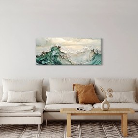 Tablou - Abstracție Marină 3D (120x50 cm)