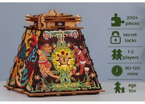 Puzzle din lemn iDventure Piramida Soarelui