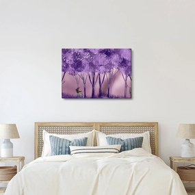 Tablou - Cerbi în pădurea magică (70x50 cm)