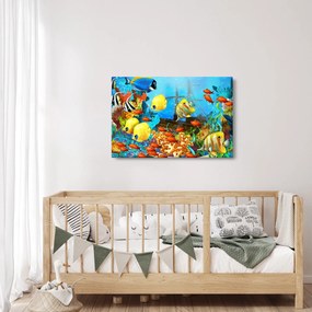 Tablou - Recif de corali colorat (90x60 cm)