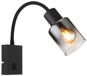Aplica de perete design modern Hubertus negru