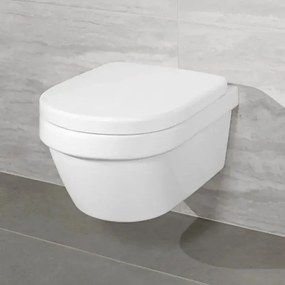 Villeroy & Boch 4694HRR1 - Vas WC suspendat ARCHITECTURA cu capac SoftClose, ceramică/albă