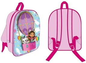 Gabby&#039;s Dollhouse Hot Air Balloon Rucsac 3D, geantă 30 cm