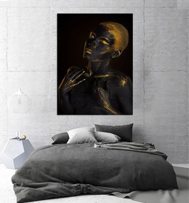 Tablou canvas Tribal Gold 120x80 cm