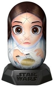 PUZZLE 3D HYLKIES STAR WARS PRINTESA LEIA 54 PIESE - RAVENSBURGER (RVS3D01014)