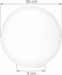 Abajur de rezervă din sticlă Eglo RONDO d. 30 cm