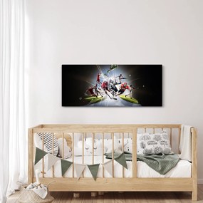 Tablou - Sportivii (120x50 cm)
