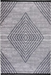 Covor 1512C, 80x150 cm, forma dreptunghiulara, tesatura catifelata, gr