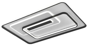 Plafonieră LED dimabilă, 160 W, 230 V, 3000–6500 K, cu telecomandă