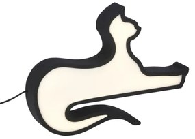 Lampă de birou pentru copii CAT LED/13W/230V, neagră