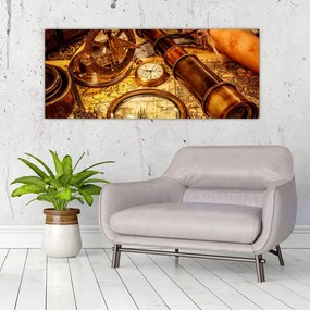 Tablou - uneltele itorice ale marinarior (120x50 cm)