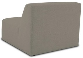 Modul pentru canapea maro deschis cu tapițerie din stofă bouclé (de mijloc) Roxy – Scandic