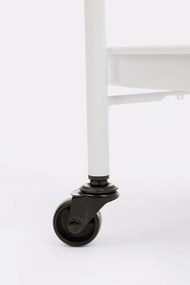 Măsuță de servire din oțel ø 44,5 cm Austin – Bizzotto