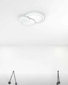Plafoniera LED 72W, Alb, Belinus, Kelektron