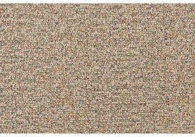 Bancă bej cu tapițerie din țesătură bouclé Fern – Dutchbone