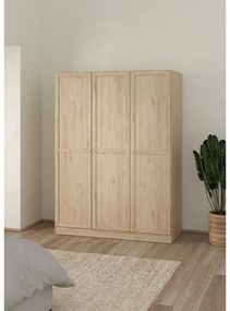 Șifonier cu aspect de lemn de stejar 147x200 cm Billund – Tvilum