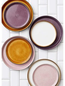 Farfurie roz/gri din gresie ø 27 cm Gastro Grey/Light Pink – Bitz