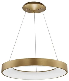 Lustra LED design modern circular RANDO THIN auriu 3000K NVL-9453454