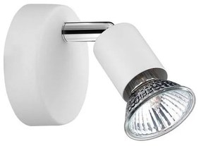 Aplica perete moderna cu spot Base alba NVL-661001