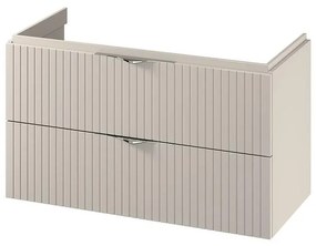 Cersanit S1015-013 - Dulap suspendat pentru lavoar TIRSO 100x45 cm, bej