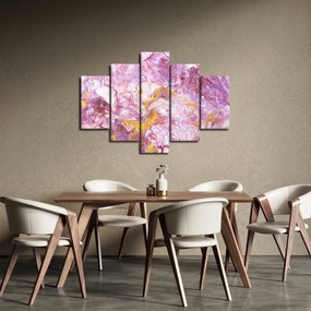 Tablou - Abstract roz (150x105 cm)
