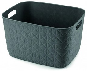 Coș Curver Softex L, gri închis, L