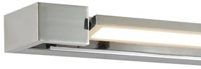 Brilagi-LED Oglindă iluminată de baie AQUA LINE, LED 24 W, 230 V, 90 cm, IP44, crom lucios